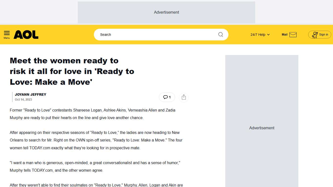 Meet the women ready to risk it all for love in 'Ready to Love: Make a Move' - AOL